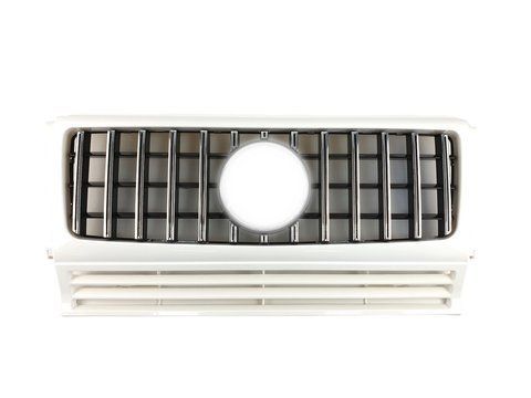 Решітка радіатора Chrome White GT на Mercedes-Benz G-Class W463 1990-2018 року B-W4634 фото