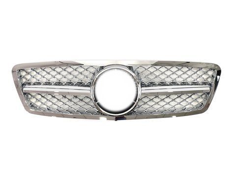 Решітка радіатора SL Chrome на Mercedes-Benz C-Class W203 2000-2007 року B-W203023 фото