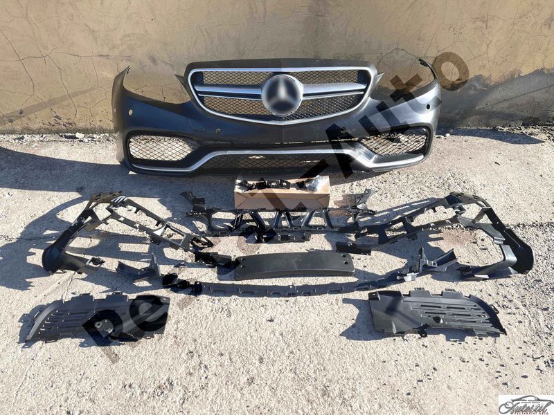 Передній бампер ( стиль E63 AMG ) на Mercedes-Benz E-Class W212 2013-2016 року BW212-158 фото