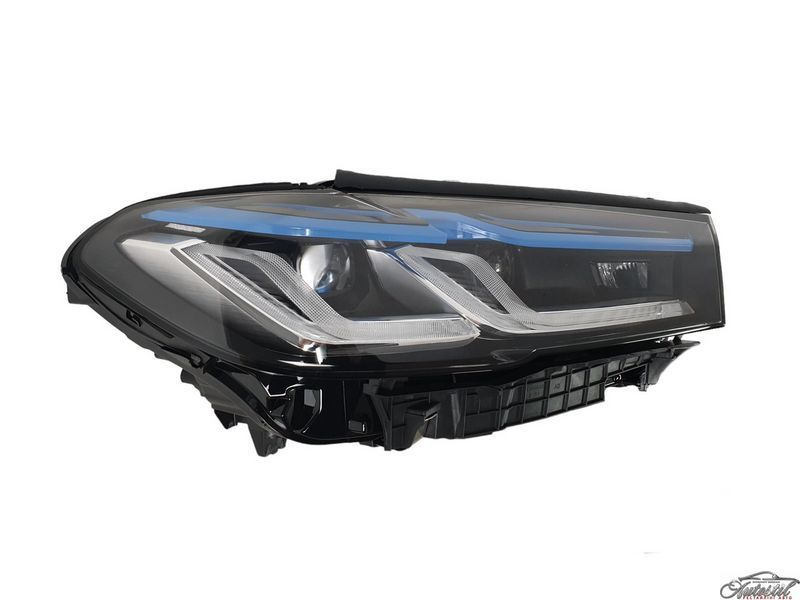 Передні фари ( в стилі LCI Laser ) V2 на BMW 5 Series G30 / G31 2017-2020 року MWLL-30171 фото