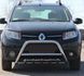 Кенгурятник WT003 (нерж) Renault Scenic (2003-2009) RNSC.03.F1-03.6 фото 1