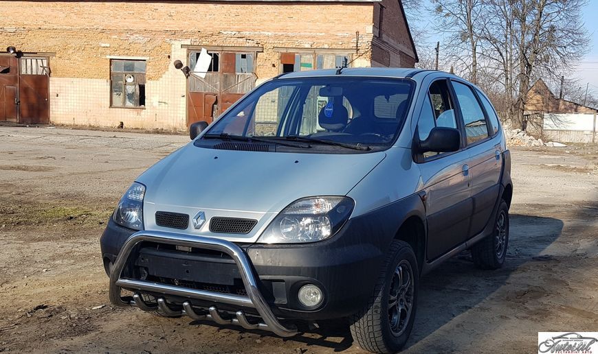Кенгурятник WT003 (нерж) Renault Scenic (2003-2009) RNSC.03.F1-03.6 фото