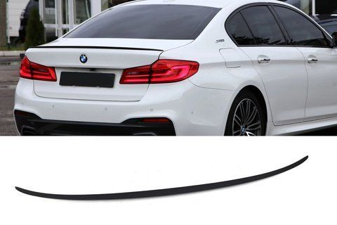 Спойлер Чорний глянець ( стиль M5 ) на BMW 5 Series G30 / G31 2017-2020 року SG30-171 фото
