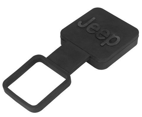 Заглушка для фаркопа з кільцем гумова (Jeep) ZFKJEVS фото