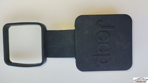 Заглушка для фаркопа з кільцем гумова (Jeep) ZFKJEVS фото