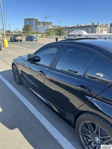Леза на пороги Чорний глянець ( BMW M3 F80 ) на BMW 3 Series F30 / F31 2011-2018 року FSF80-5 фото