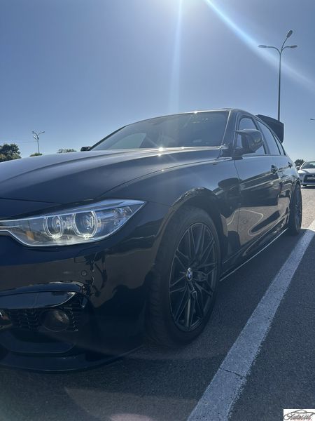 Леза на пороги Чорний глянець ( BMW M3 F80 ) на BMW 3 Series F30 / F31 2011-2018 року FSF80-5 фото