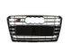 Решітка радіатора Chrome Black ( в стилі S7 ) ПОШКОДЖЕНА на Audi A7 4G 2010-2014 року A7-S121(1) фото 1