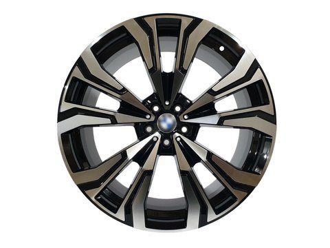 Диски R22 BMF ( різноширокі ) на BMW X5 G05 2018-2022 року DB76 фото