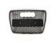 Решітка радіатора Chrome Black ( в стилі RS6 ) без PDC на Audi A6 C6 2004-2011 року A6-RS102 фото 1