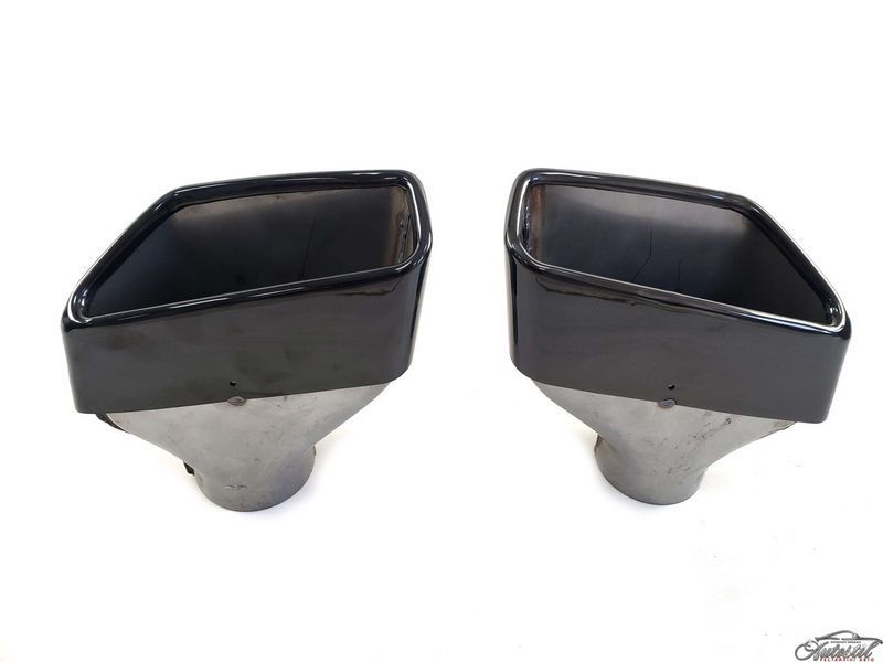 Насадки на вихлоп ( 530i Чорні ) на BMW 5 Series G30 / G31 2017-2020 року MWG30-PIPE3 фото