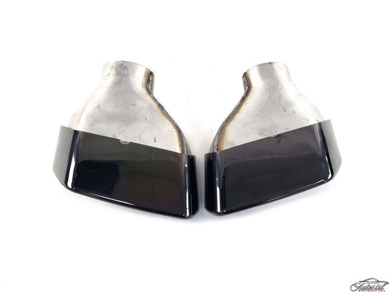 Насадки на вихлоп ( 530i Чорні ) на BMW 5 Series G30 / G31 2017-2020 року MWG30-PIPE3 фото