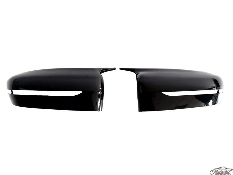 Накладки на дзеркала Чорний глянець ( M-Look ) на BMW 5 Series G30 / G31 2017-2020 року MG30-171 фото