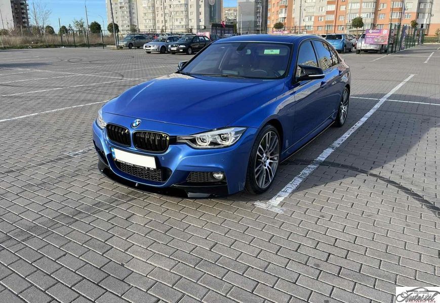 Леза на пороги Чорний глянець ( M-Performance ) на BMW 3 Series F30 / F31 2011-2018 року MWF30-LEZ1 фото