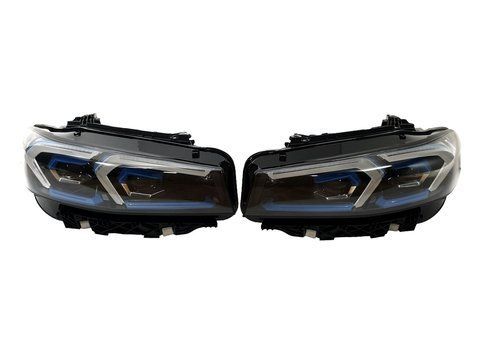 Передні фари Laser ( апгрейд в LCI ) на BMW 3 Series G20 / G21 2018-2022 року MW-G20232 фото