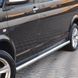 Пороги труби d60 без накладками кінцевик круглий\скош 2 шт нерж Land Rover Freelander I 1997-2006 LRFL.97.S1-01.6 фото 2