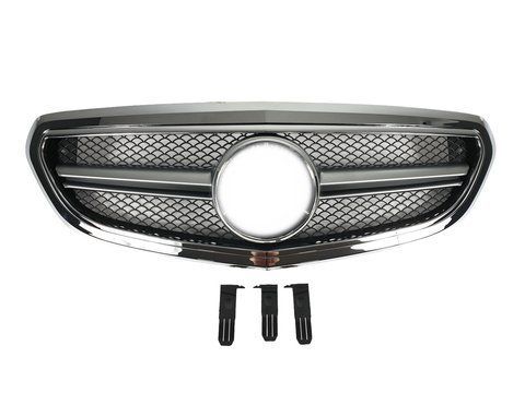 Решітка радіатора Chrome CLASSIC SL на Mercedes-Benz E-Class W212 2013-2016 року B-W212C133 фото