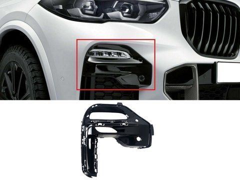 Решітки в бампер накладка RH на BMW X5 G05 2018-2022 року 51118746240 фото