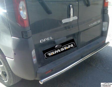 Захист заднього бампера на Renault Trafic (c 2001---) NSPM.01.B1-02.6 фото