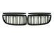 Ніздрі Чорний глянець ( Подвійні M-Look ) на BMW 3 Series E90 / E91 2005-2008 року MW-E90051 фото 1