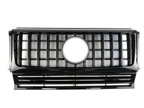 Решітка радіатора Full Black GT на Mercedes-Benz G-Class W463 1990-2018 року B-W4631 фото