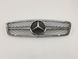Решітка радіатора Mercedes C-Class W203 2000-2007 рік AMG-стиль ( Хром) MB-W203023 фото 2