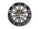 Диски R21 Gray + Chrome ( одноширокі ) на Porsche Cayenne 958 2010-2014 року DP03 фото 1