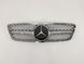 Решітка радіатора Mercedes C-Class W203 2000-2007 рік AMG-стиль ( Хром) MB-W203023 фото 1