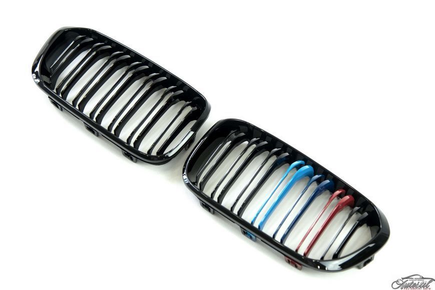 Ніздрі M-color ( Подвійні M-Look ) на BMW 1 Series F20 / F21 2015-2019 року MW-F20153 фото