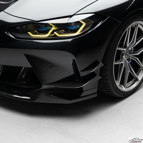 Губа ( Карбон ) ( канарди ) V2 на BMW M3 G80 / G81 2021-2026 року T-191 фото