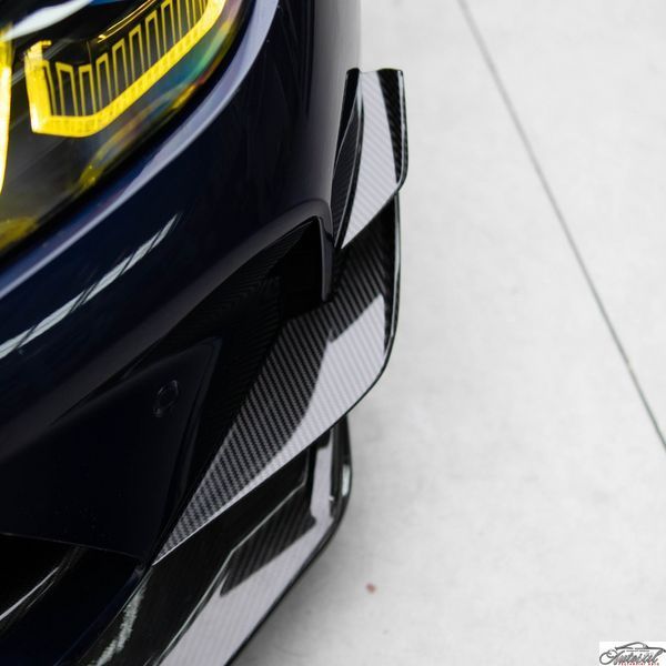 Губа ( Карбон ) ( канарди ) V2 на BMW M3 G80 / G81 2021-2026 року T-191 фото