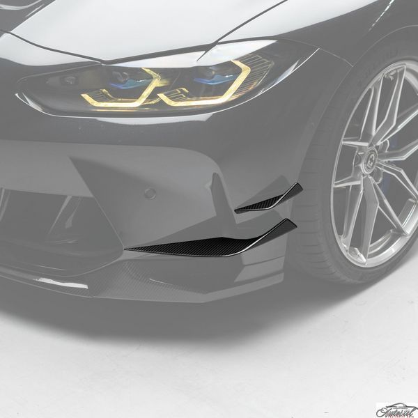 Губа ( Карбон ) ( канарди ) V2 на BMW M3 G80 / G81 2021-2026 року T-191 фото