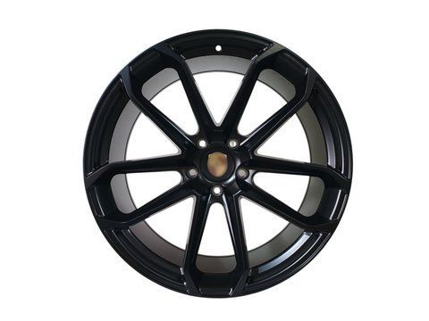 Диски R22 Satin Black ( різноширокі ) на Porsche Cayenne 958 2010-2014 року DP12 фото