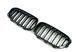 Ніздрі Чорний глянець ( Подвійні M-Look ) на BMW 1 Series F20 / F21 2015-2019 року MW-F20151 фото 2