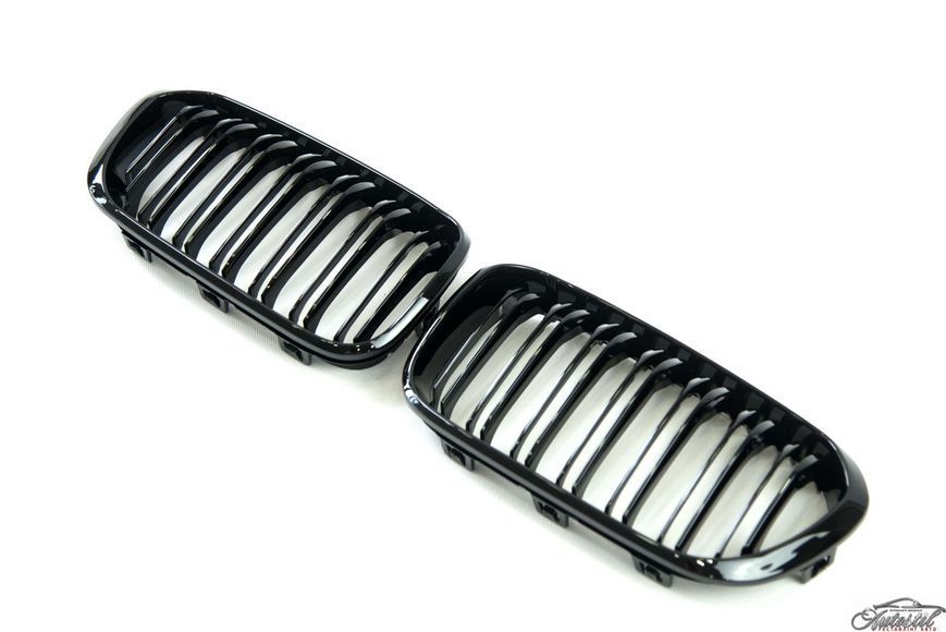 Ніздрі Чорний глянець ( Подвійні M-Look ) на BMW 1 Series F20 / F21 2015-2019 року MW-F20151 фото
