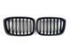 Ніздрі Чорний мат ( 1 Bar ) на BMW X3 G01 2018-2022 року MW-G01185 фото 1
