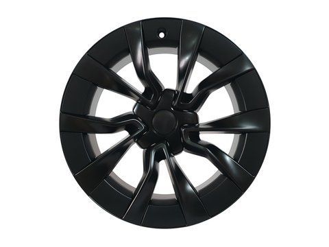 Диски R18 Satin Black ( одноширокі 8.5J ET38 ) на Tesla Model 3 2017-2022 року DT08 фото