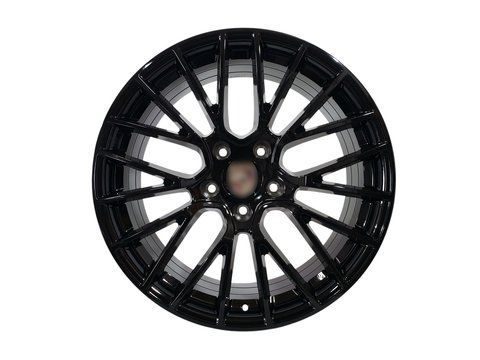 R20 Gloss Black Диски ( різноширокі ) на Porsche Cayenne 958 2010-2014 року DP24 фото