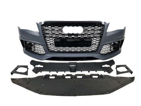 Передній бампер ( в стилі RS ) V1 на Audi A8 D4 2010-2014 року DIRS8-101 фото