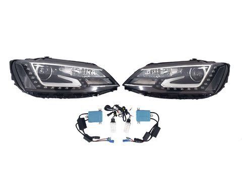Передні фари ( Xenon ) 9pin на Volkswagen Jetta 2010-2015 року ETA-21 фото