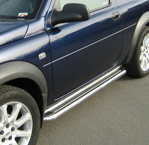 Пороги підніжки нерж сталь Land Rover Freelander I 1997-2006 АYSMNP.60 фото