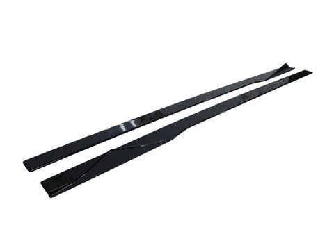 Леза на пороги Чорний глянець ( AC Style ) G14 / G15 на BMW 8 Series G14 / G15 / G16 2018-2023 року G14-1 фото