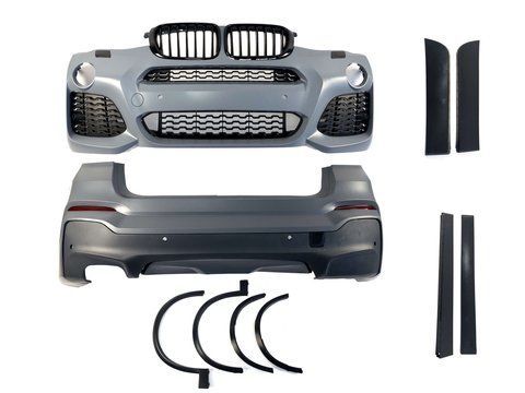 Комплект обвісів ( M-Paket ) без порогів на BMW X4 F26 2014-2018 року MWX4F26-152 фото
