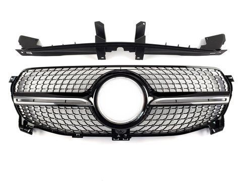 Решітка радіатора Diamond Black ( Normal ) на Mercedes-Benz GLE-Class W167 2018-2023 року B-NW167191 фото