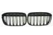 Ніздрі Чорний глянець ( Подвійні M-Look ) на BMW X1 F48 2015-2019 року MW-F48161 фото 1