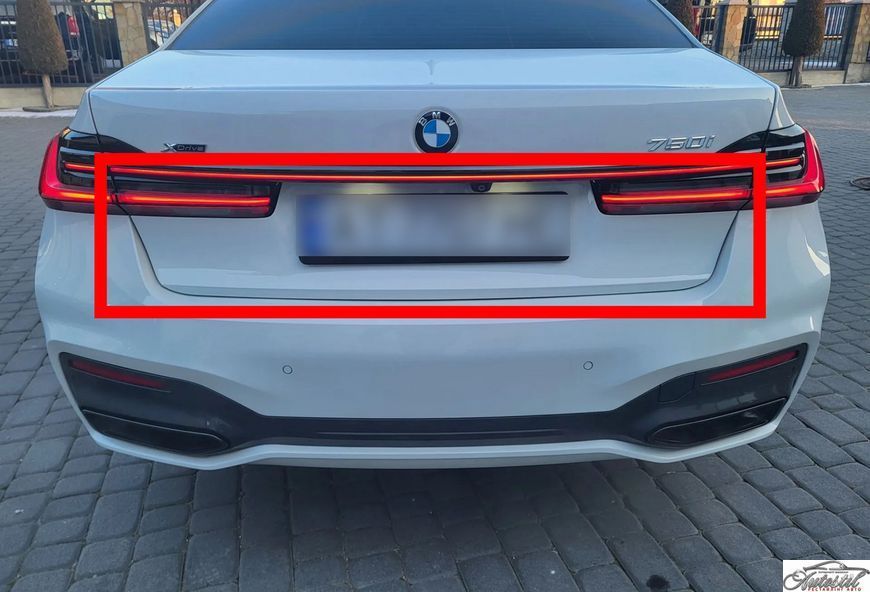 Накладки на двері ( панель кришки багажного відділення ) на BMW 7 Series G11 / G12 2019-2023 року 51248491772 фото