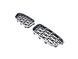 Ніздрі Diamond Silver ( хром рамка ) на BMW 5 Series F10 / F11 2010-2017 року MW-F10156 фото 3