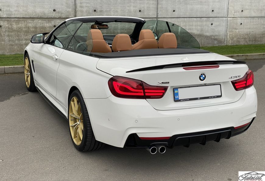 Леза на пороги Чорний глянець ( M-Performance ) на BMW 4 Series F32 / F33 2013-2020 року MWF32-LEZ1 фото