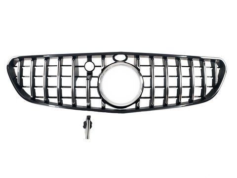 Решітка радіатора Chrome Black S63 GT на Mercedes-Benz S-Class Coupe C217 2015-2017 року B-C217153 фото