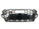 Решітка радіатора Chrome Black ( Gloss ) ( в стилі S5 ) на Audi A5 B9 2020-2023 року A5-S210 фото 1